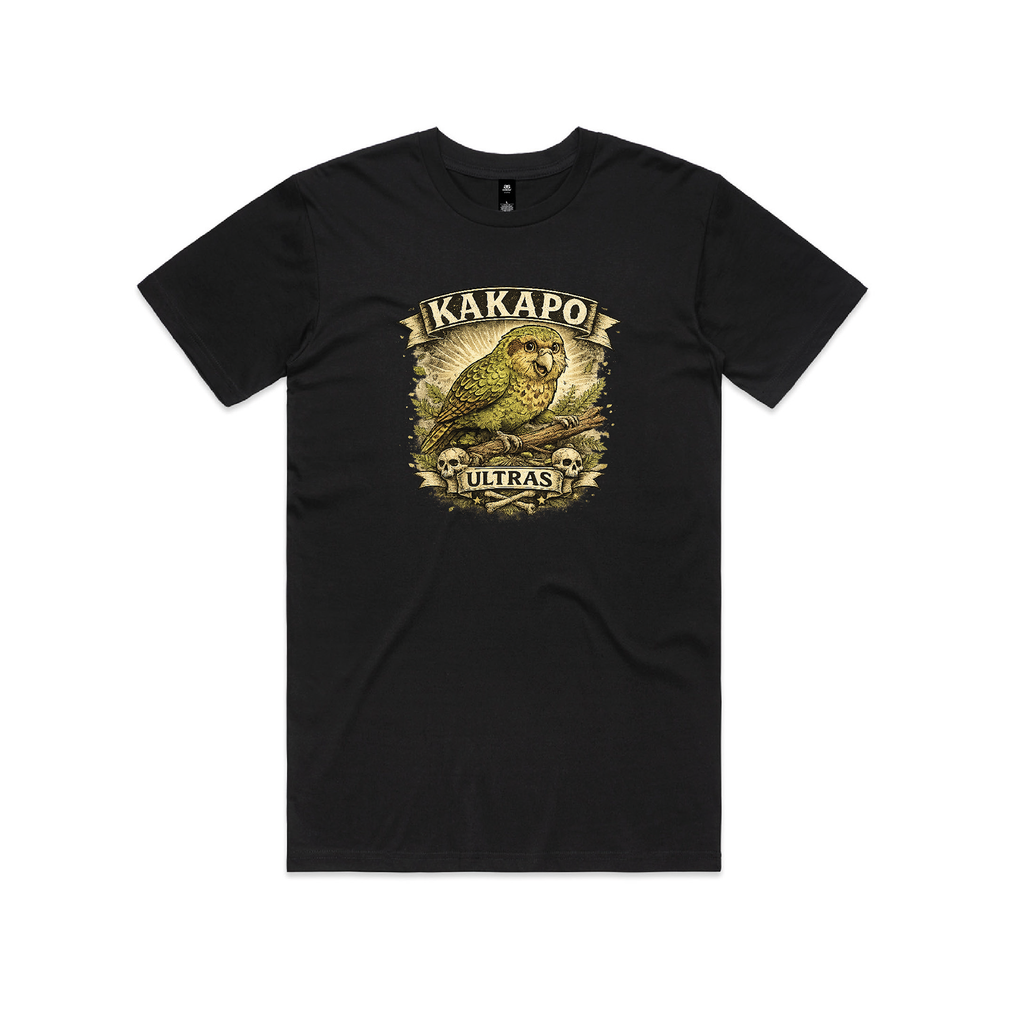 BRATWURST & BAKLAVA • T-Shirt Bundle „Kakapo Ultras“ • schwarz